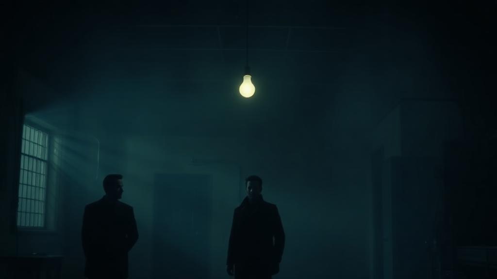 Mood reference for scene 2: The intercepted message